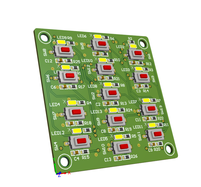 SmartRide Remote buttons 3D view